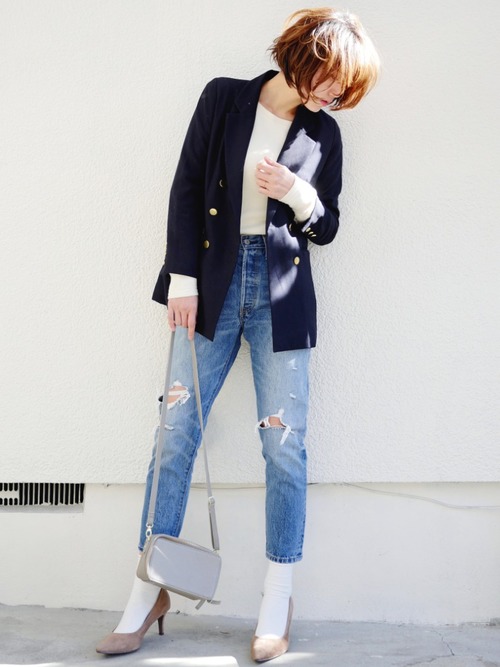 金子三記のコーデ