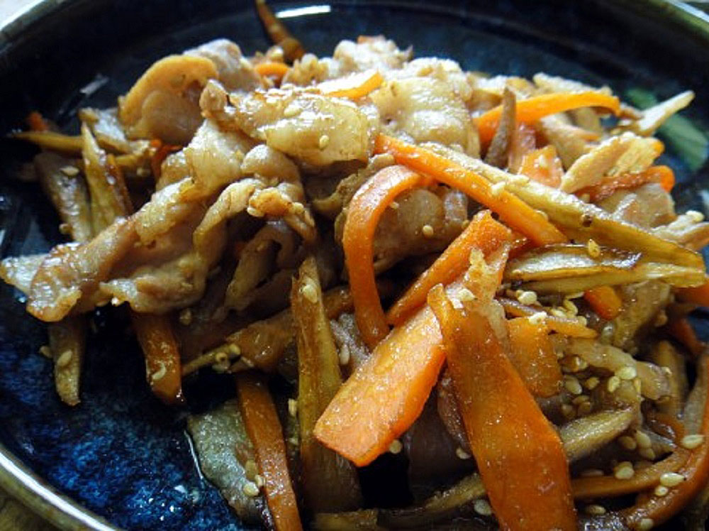 きんぴらごぼうは冷え対策にバッチリ