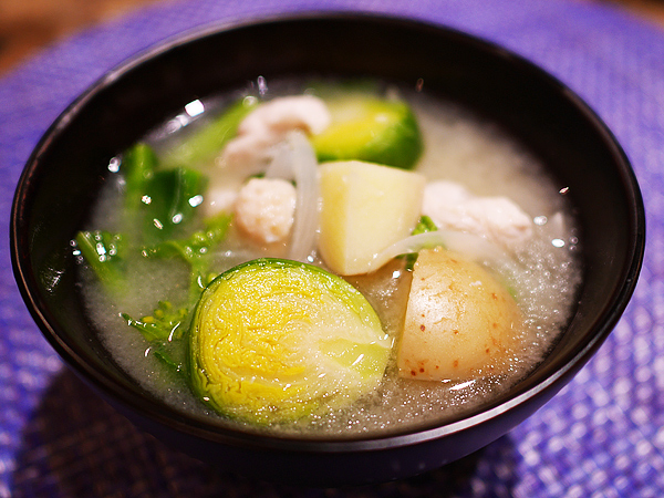 ごちそう味噌汁　完成