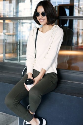 ワイドVネックリボンセーター ワイドVネックリボンセーター