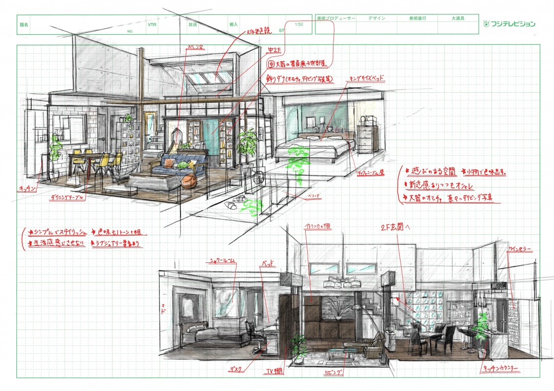 「隣の家族は青く見える」五十嵐家・川村家