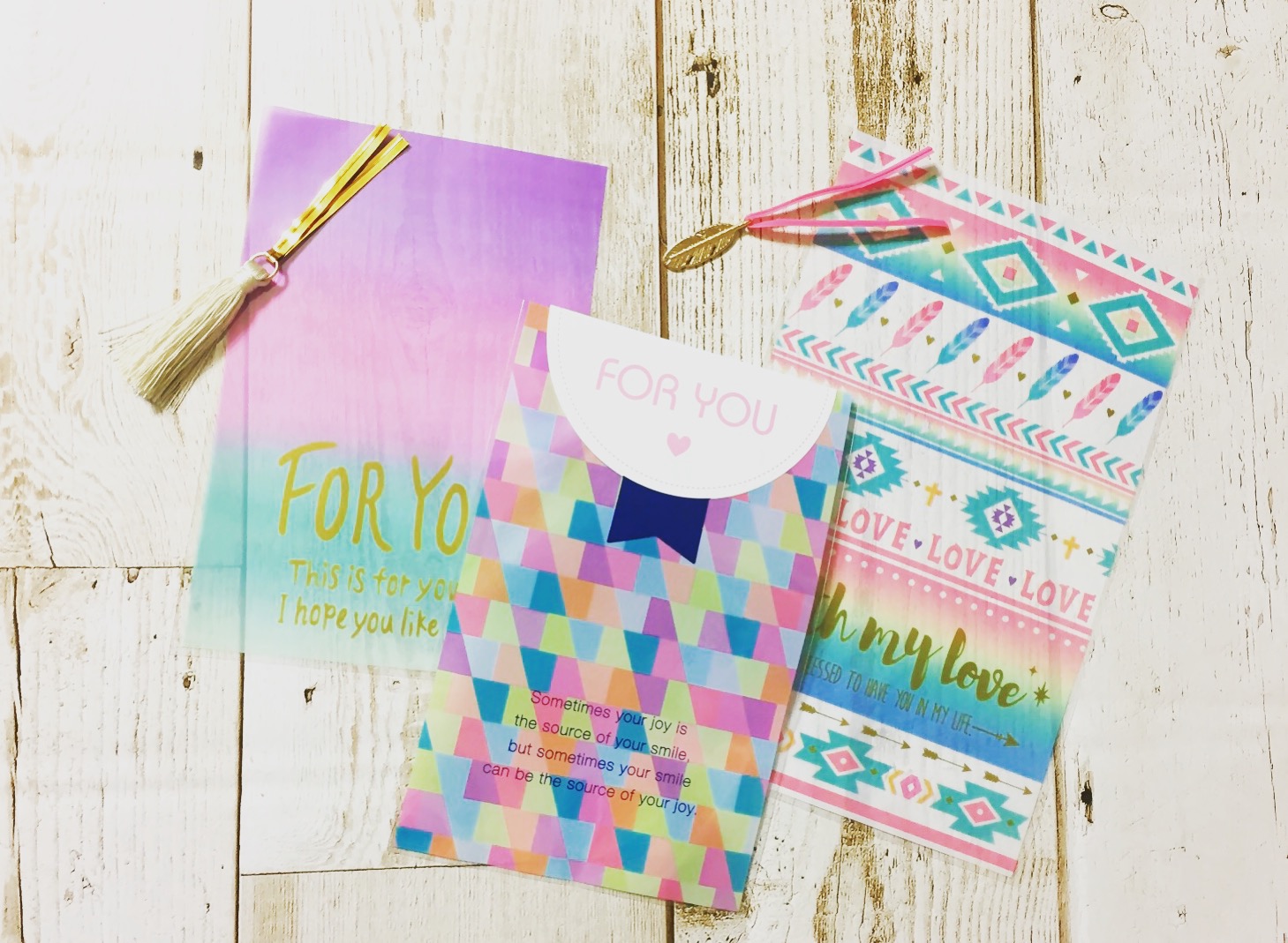 チョコっとギフトにおすすめのビニールバッグ