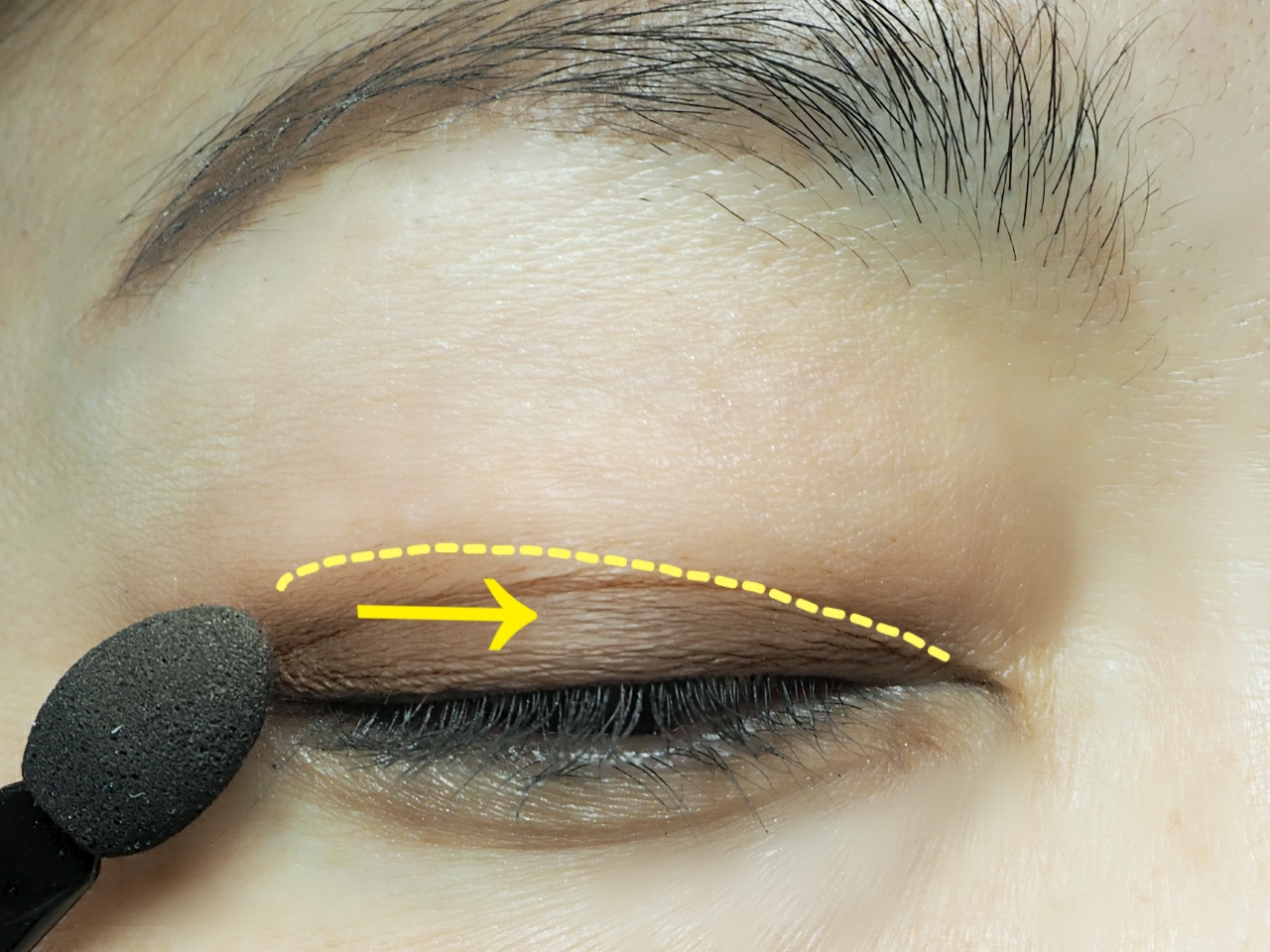 しめカラーの幅が狭い