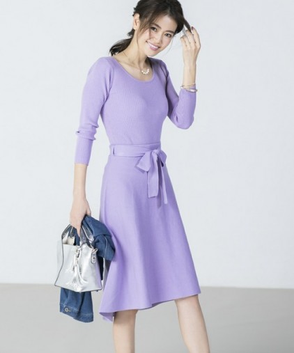 パステルカラー　スカート