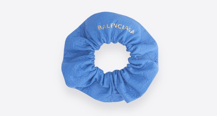 ソフトスキンのシュシュブレスレット