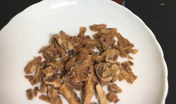 「塩辛、干しちゃった」