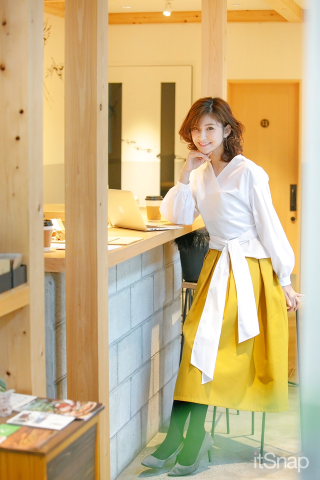 モデル・田尻夏樹サン(168cm)