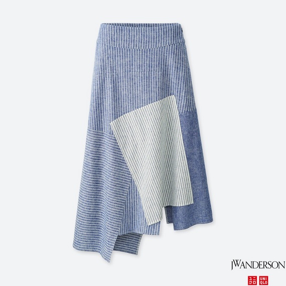 変形ヘムスカート