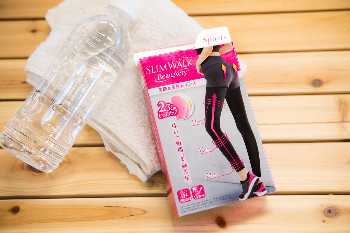 スリムウォーク Beau-Acty美脚＆美尻レギンス