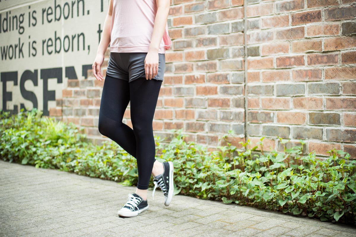 スポーツにも外出にも