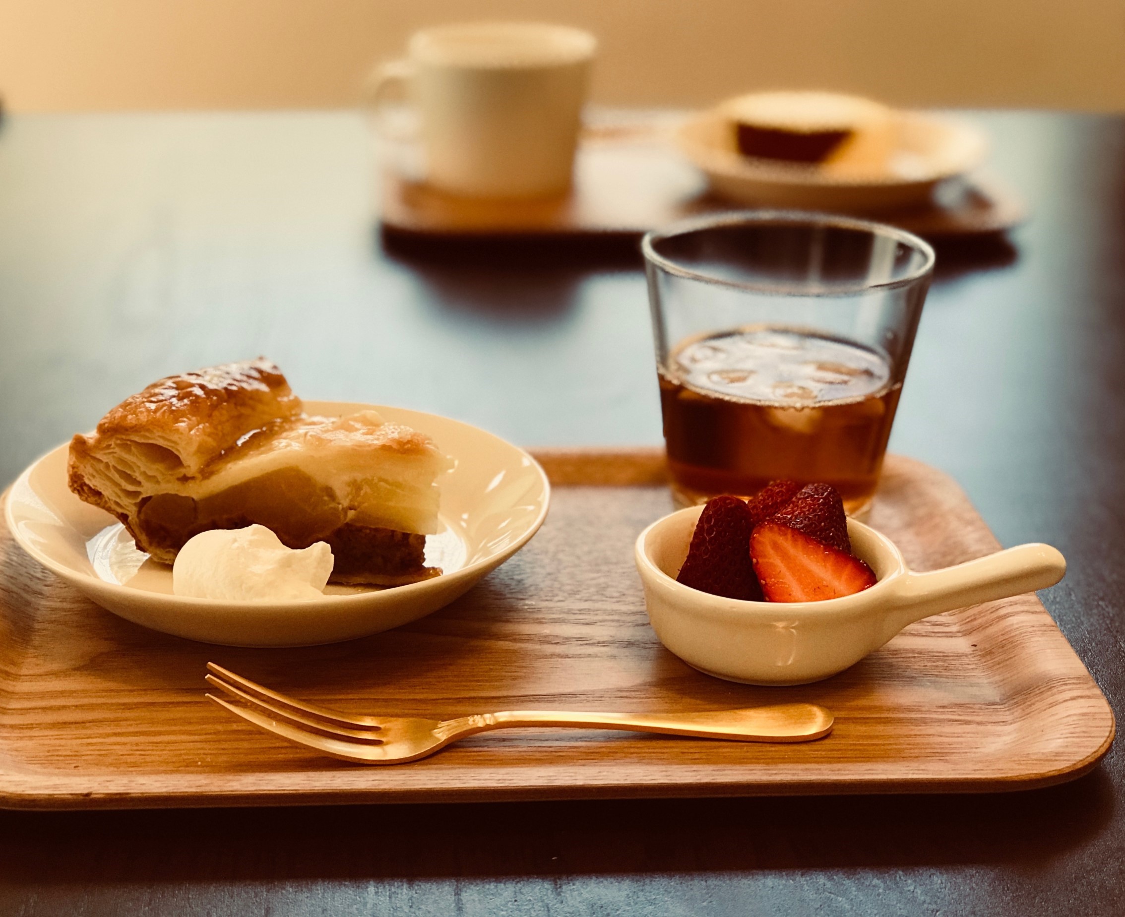 『木製トレー』761円(税別) ※画像は筆者撮影