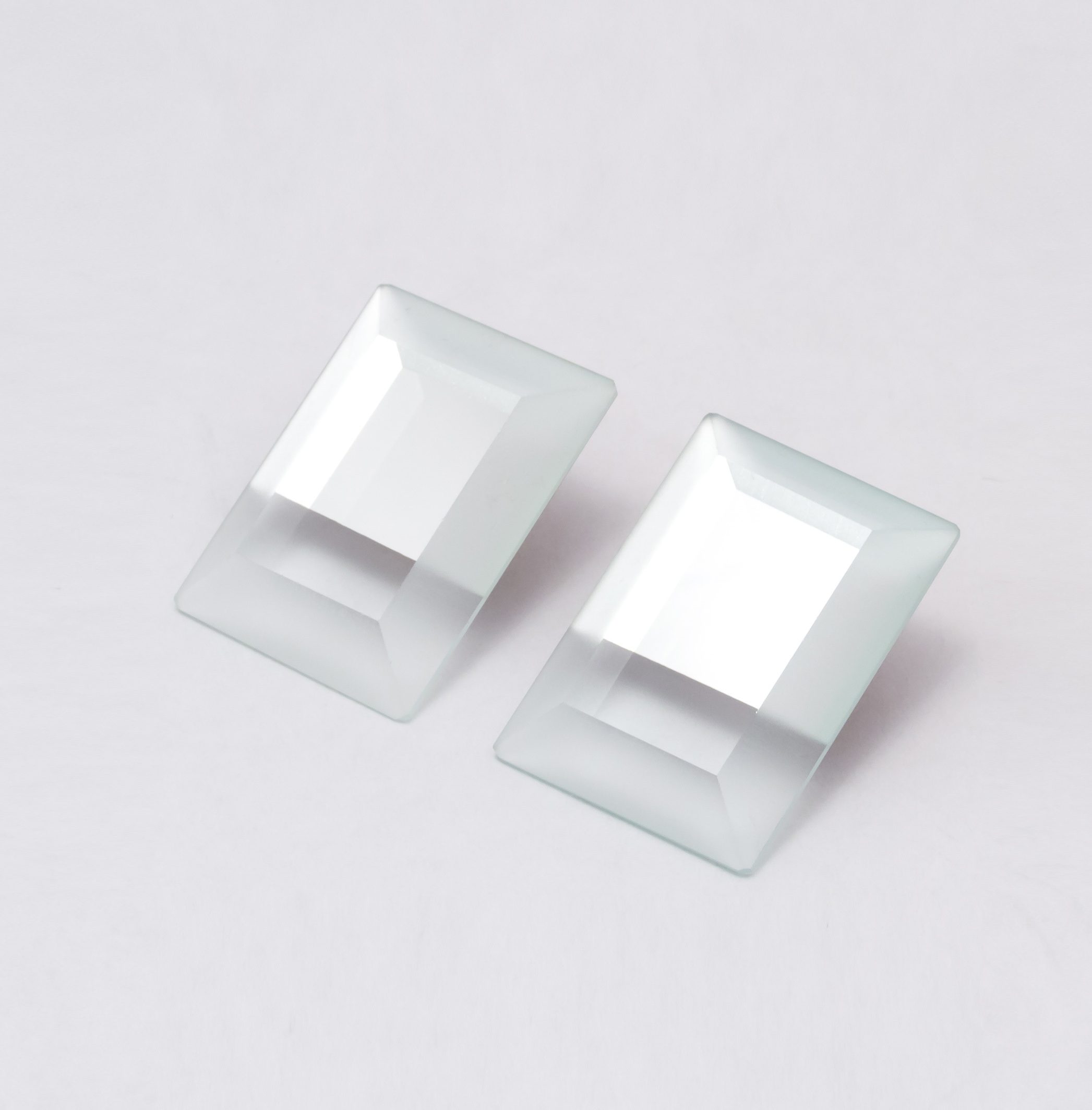 SIRI SIRI「MIRROR Earrings RECTANGLE 」