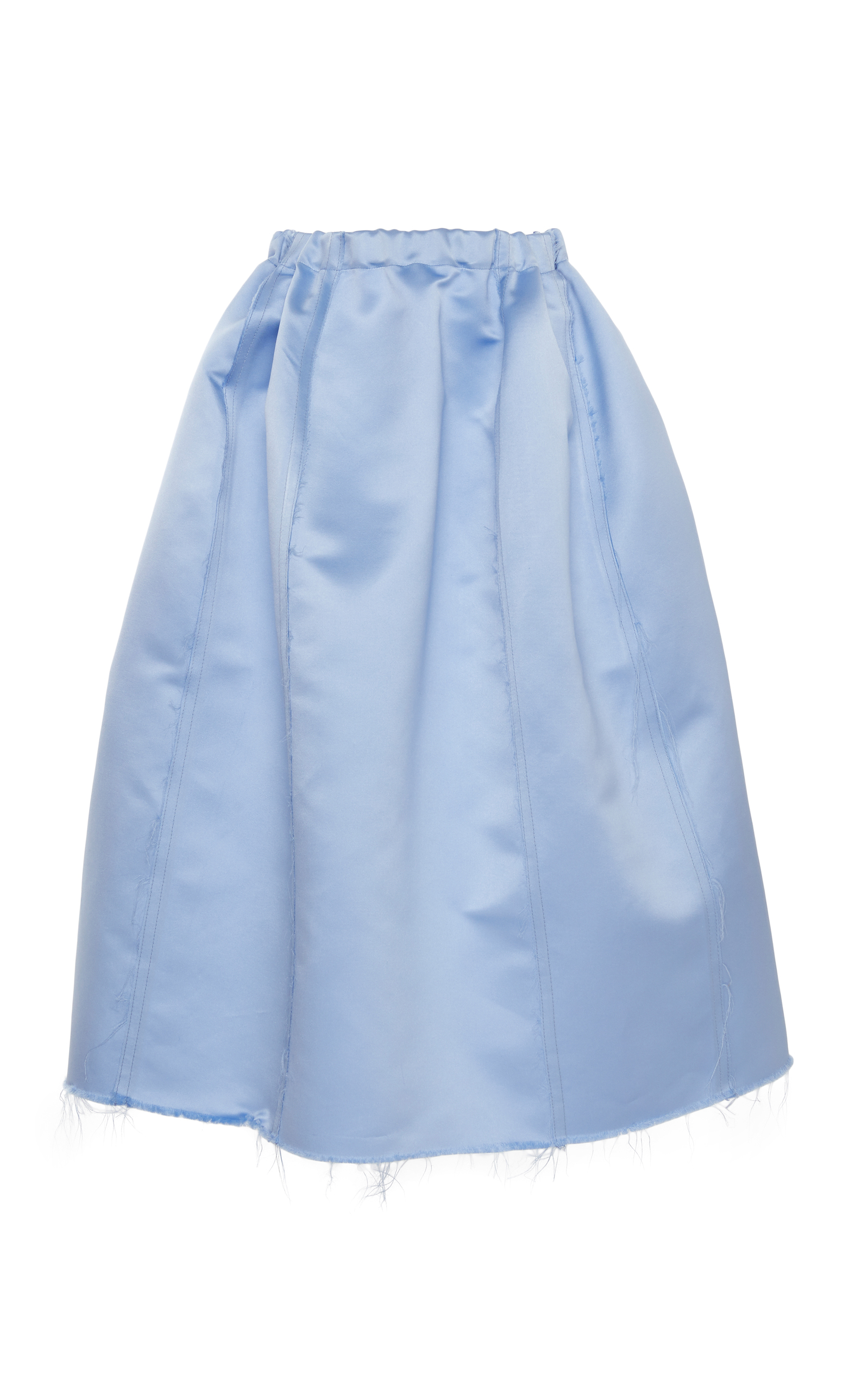 Marni「Double Face Satin Midi Skirt」