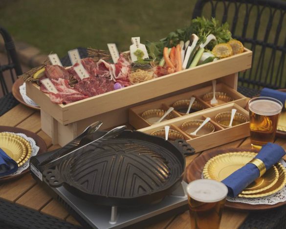 “星降る夜空の焼肉ビアガーデン”LAND Meat Center2