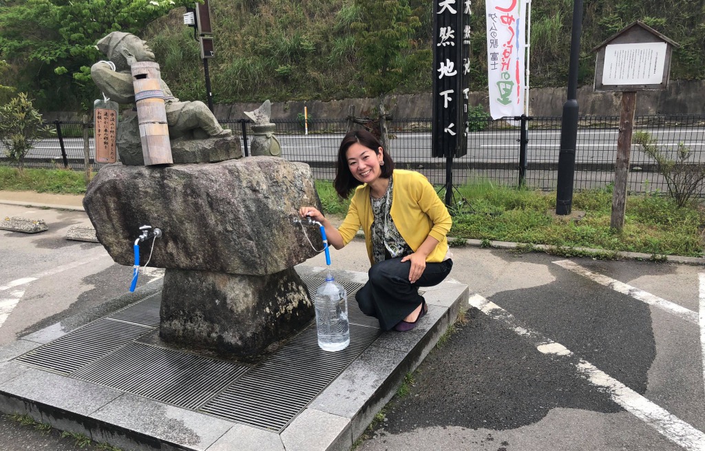 自宅に汲み置く名水