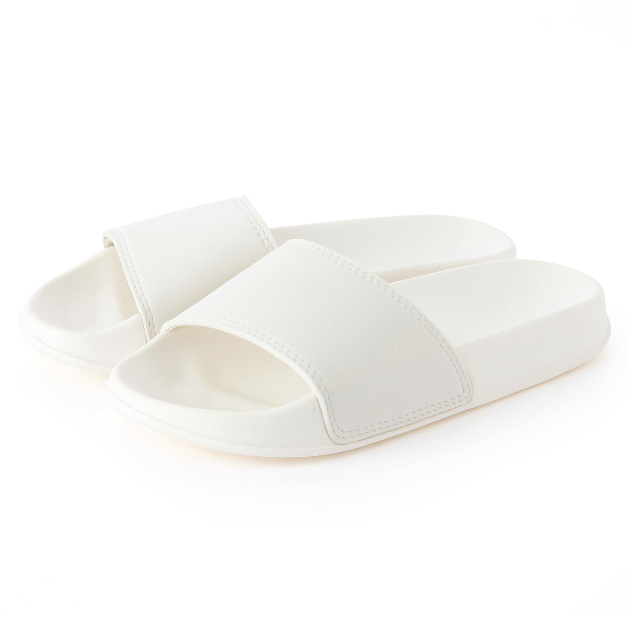 ラバースポンジフラットサンダル