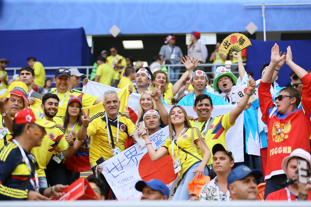 コロンビアサポーター