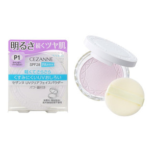 セザンヌ【UVクリアフェイスパウダー P1ラベンダー】