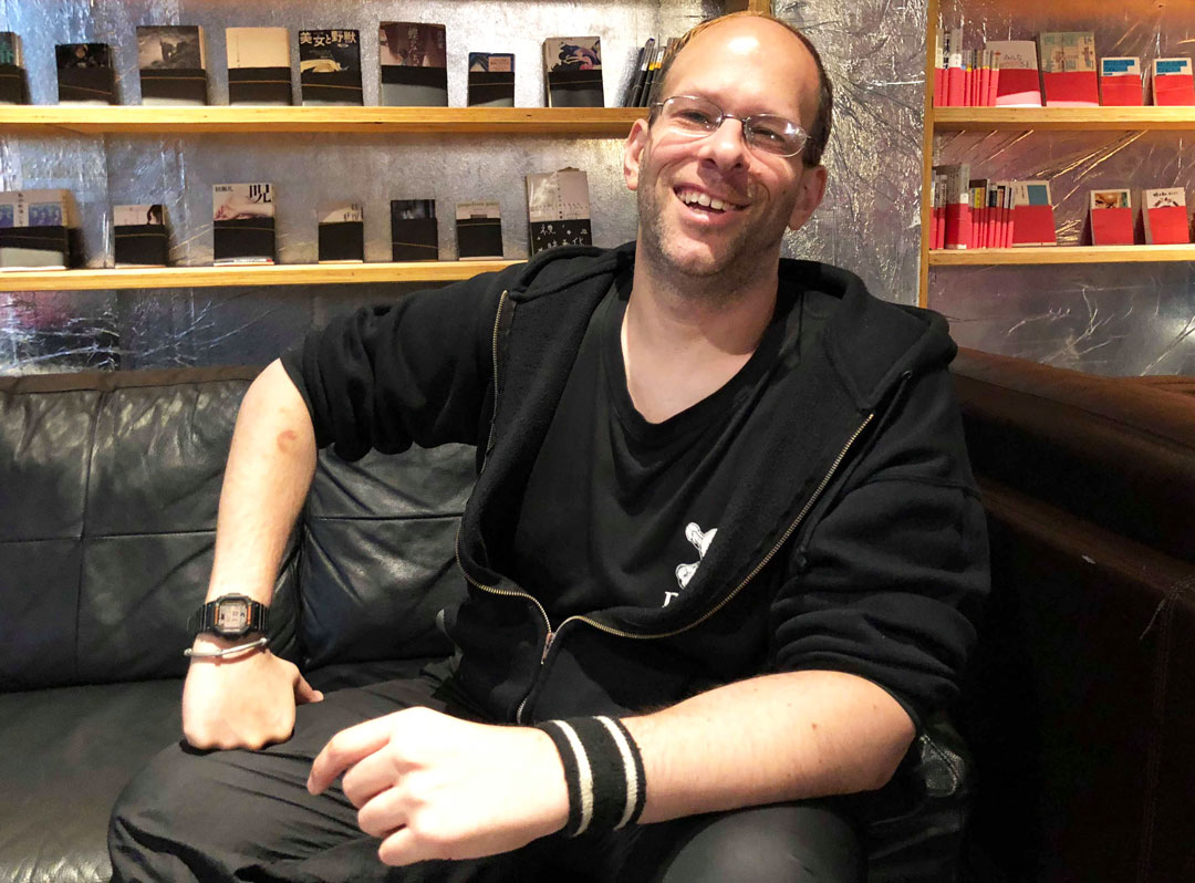 今回の来日の思い出をうれしそうに語る踏まれルーちゃん