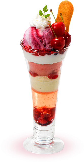 ロイヤルホスト「さくらんぼとベリーのパフェ」