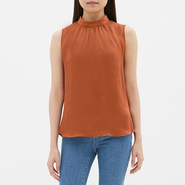 サテンステンドカラー