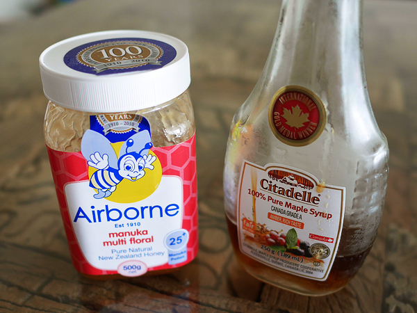 ソース（メープルシロップ）