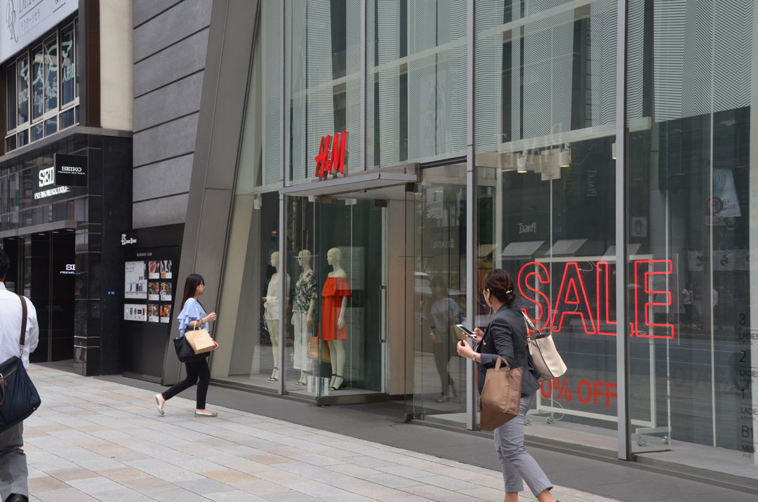 H&M銀座店