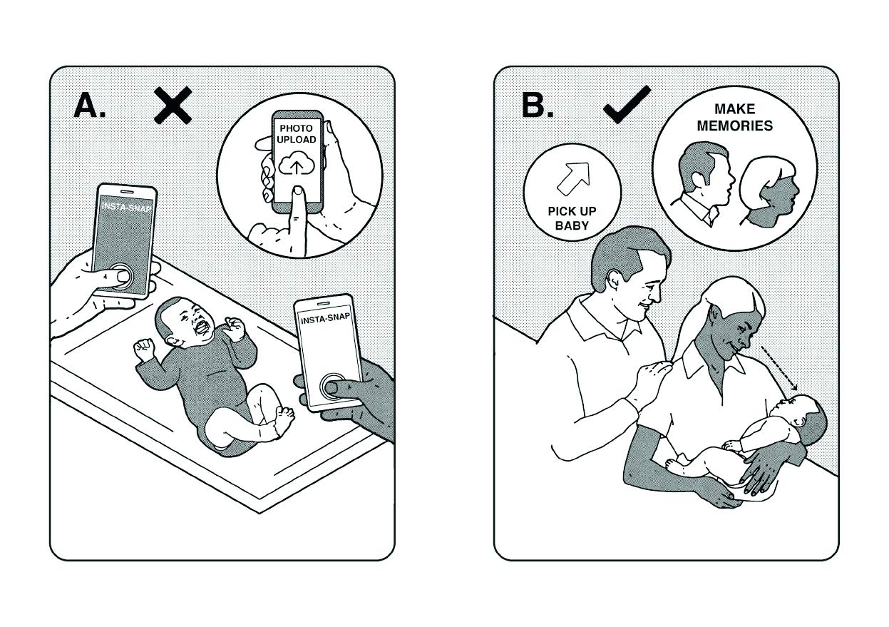 stop looking at your phone