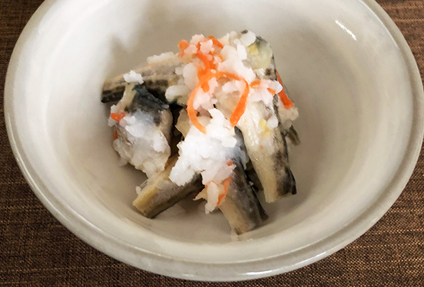 お取り寄せ手帖・「はたはたずし」