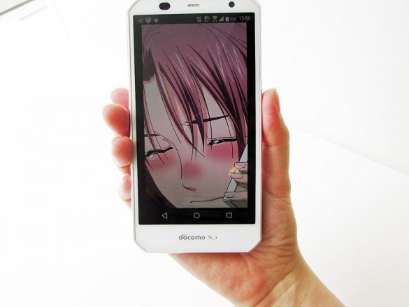 タテアニメをスマホで視聴