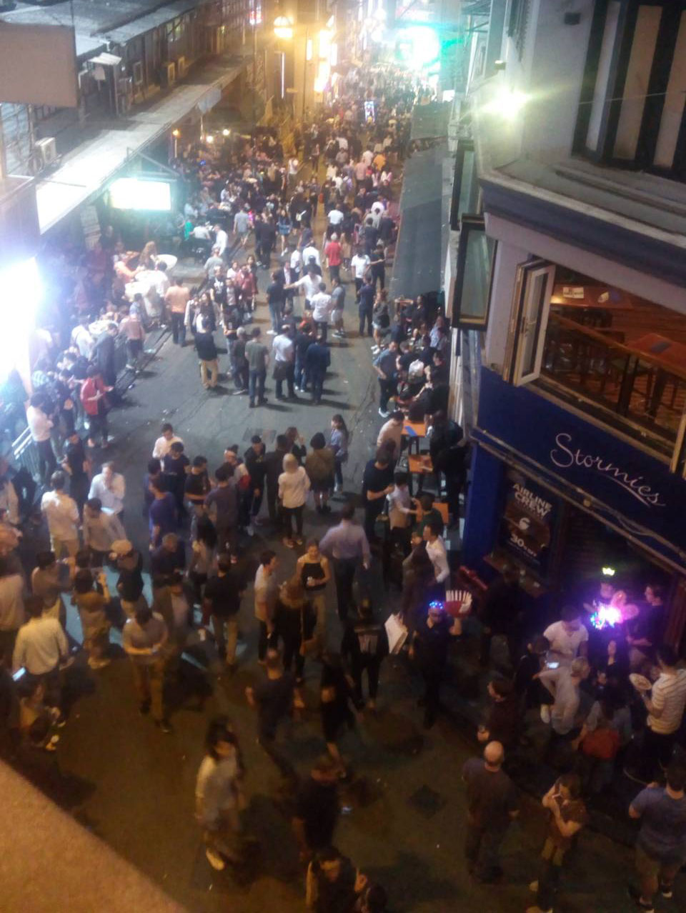 ランカイフォンの通り