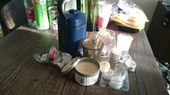 アロマキャンドル