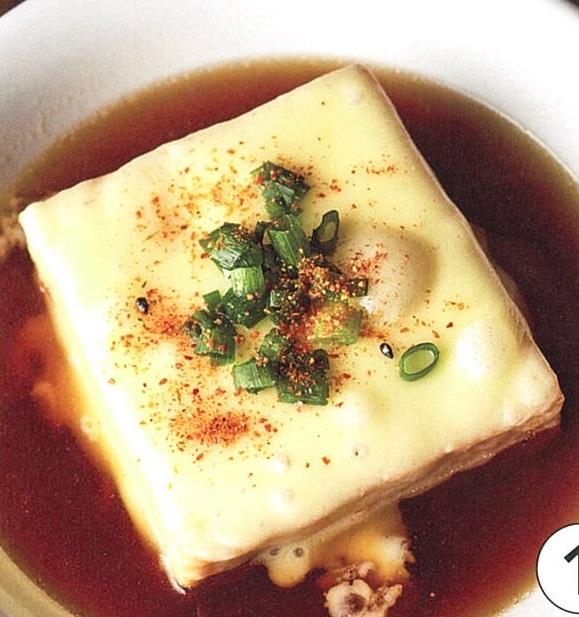 厚揚げのチーズ煮浸し