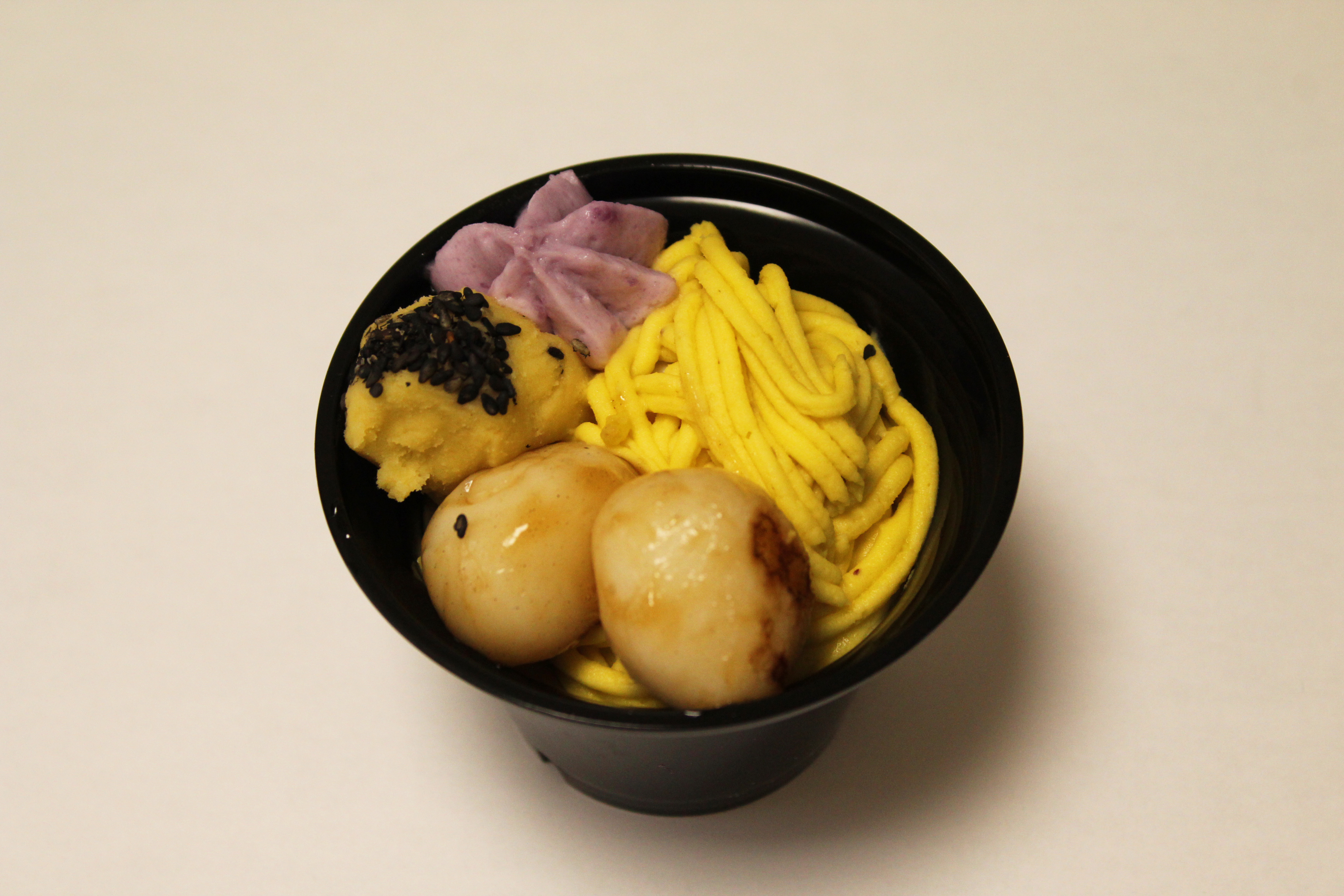 なると金時もんぶらんとほうじ茶の和ぱふぇ／セブン‐イレブン