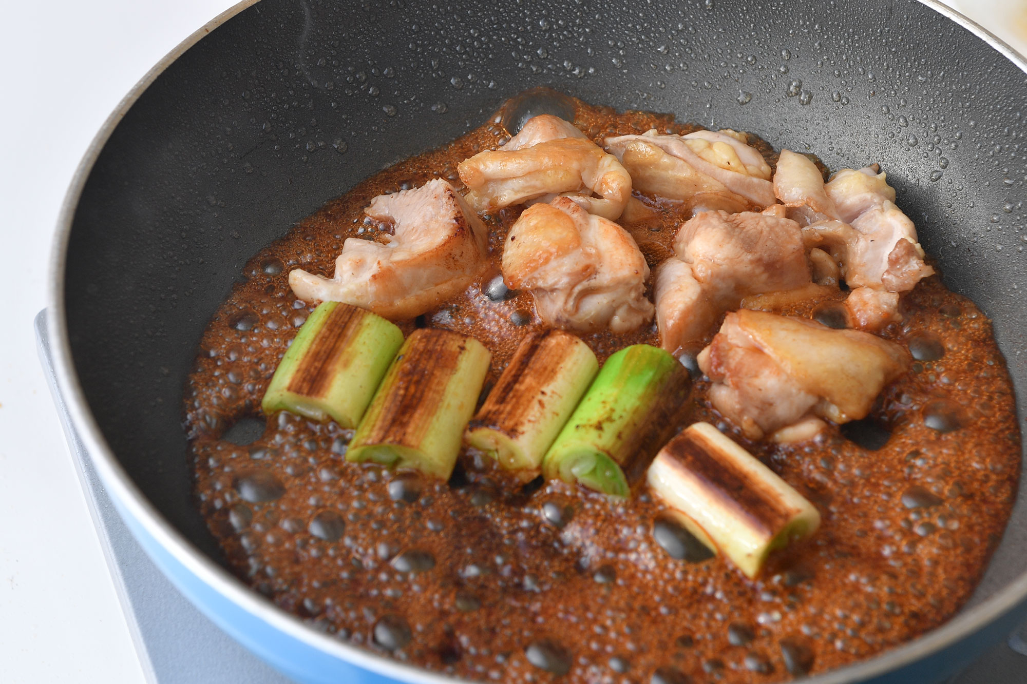 甘辛味の焼き鳥風