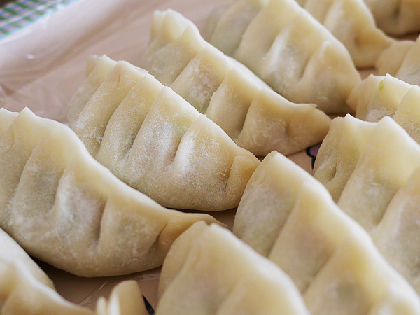 手作り餃子／作り方(4)