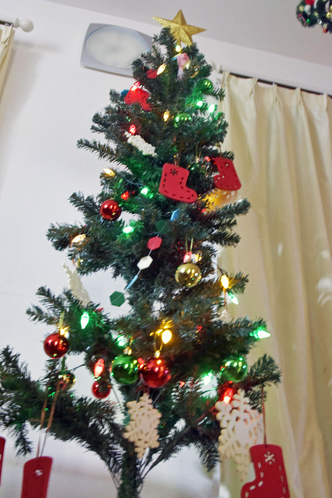 【LEDセットツリー180cm(AH)】2,772円（税別）ツリー縦