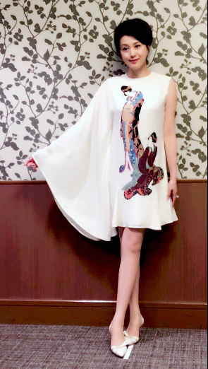 藤原紀香オフィシャルブログ12月13日投稿「2月の太夫役の記者会見でした」より