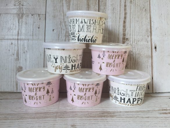 ♪ミニサラダカップ6p　各100円