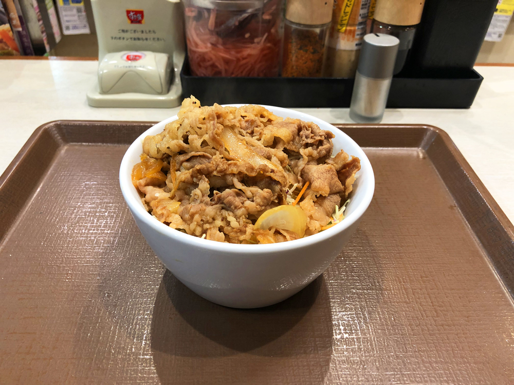 すき家／牛丼ライト