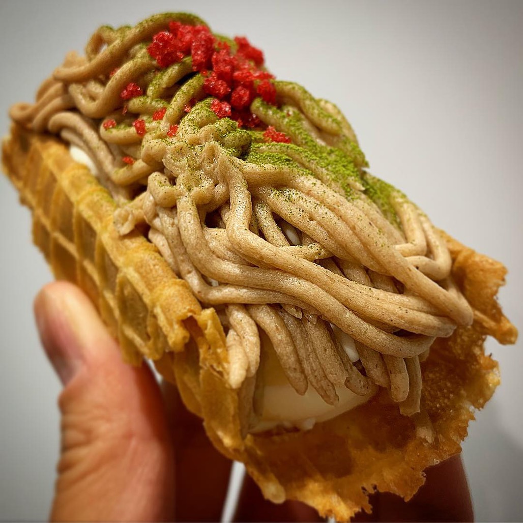 コールドストーンの焼きそばパンアイス