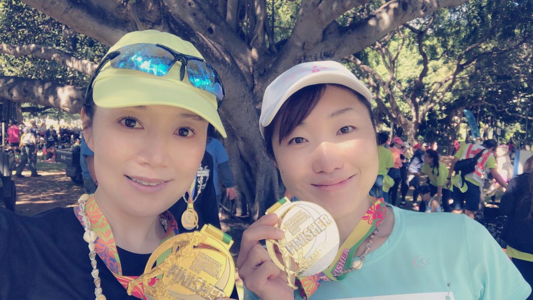 フィニッシュ後撮影②