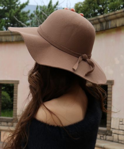 耳あてつき帽子