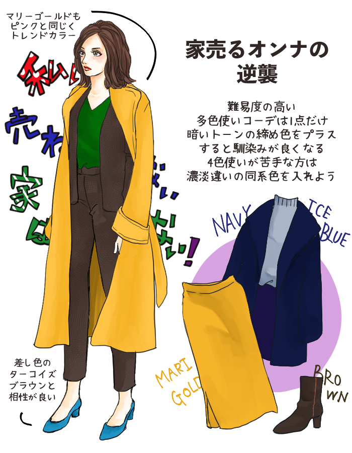 「家売るオンナの逆襲」サンチーファッション2