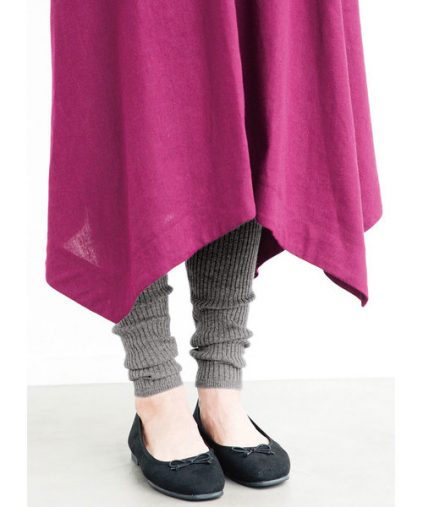 透けるスカート+レギンス