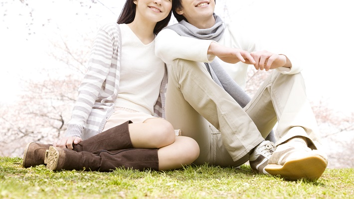 お花見で足クサ