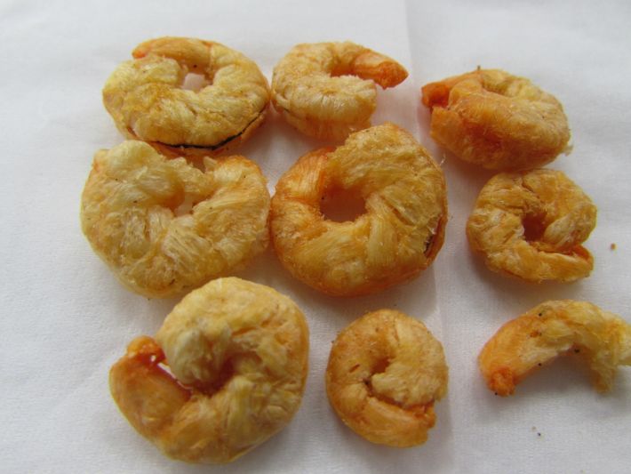 カップヌードル謎エビ