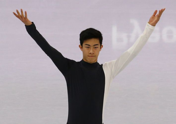 平昌オリンピックでのネイサン・チェン選手(C) Zhukovsky