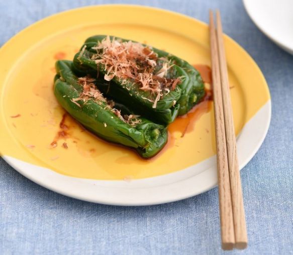 丸ごとピーマンのおひたし