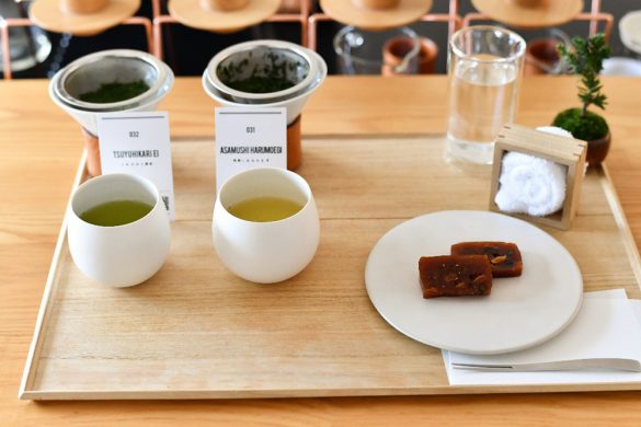 東京茶寮　煎茶2種飲み比べ＋お茶菓子